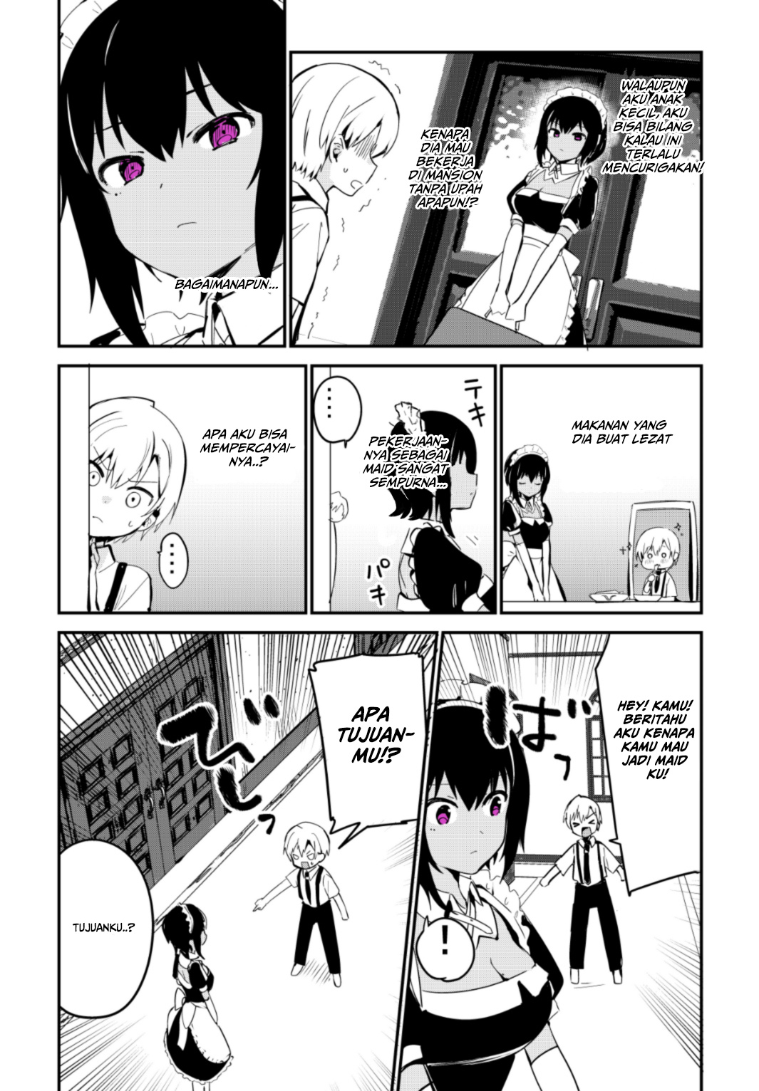 My Recently Hired Maid Is Suspicious (Webcomic) Chapter 03 Bahasa Indonesia